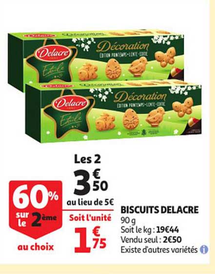 Biscuits Delacre