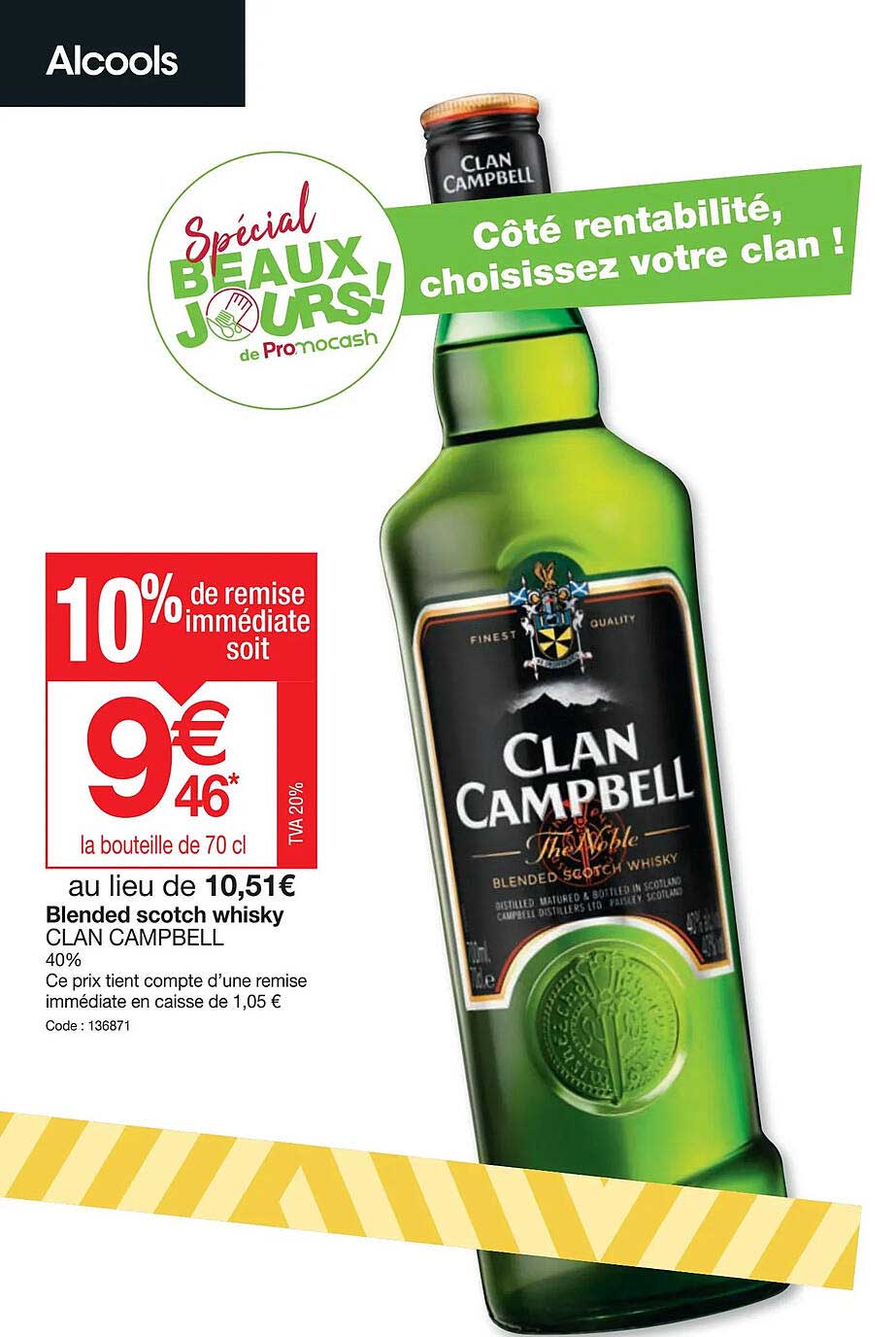 blended scotch whisky clan campbell