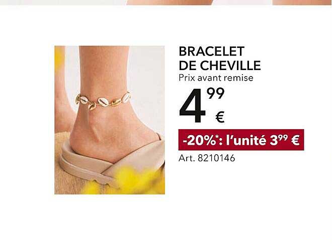 bracelet de cheville