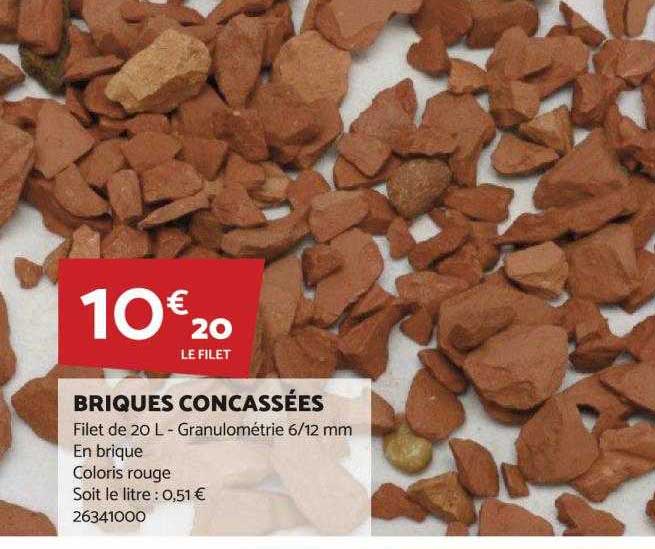 briques concassées