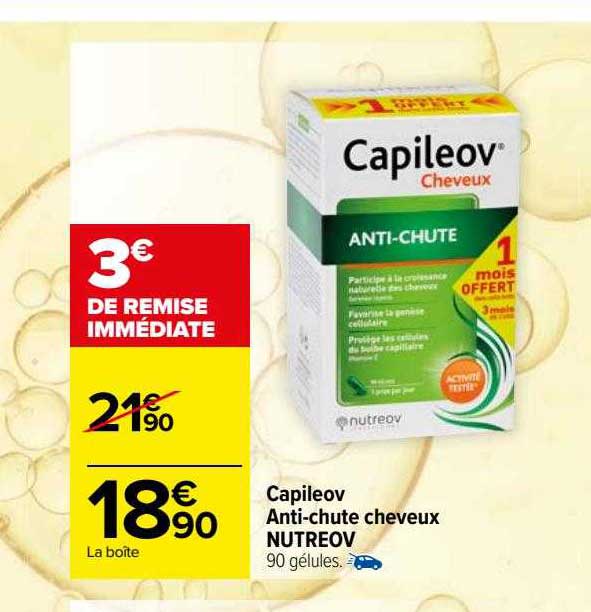 capileov anti-chute cheveux nutreov
