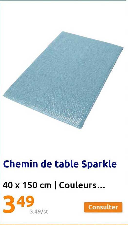 chemin de table sparkle