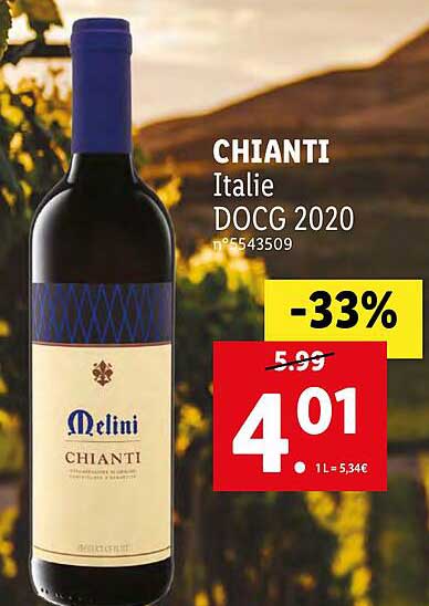Chianti Italie Docg 2020