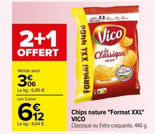 Chips Nature "format Xxl" Vico