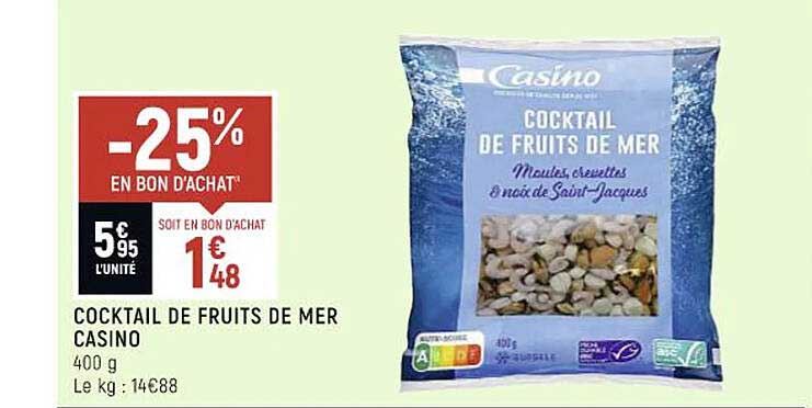 Cocktail De Fruits De Mer Casino