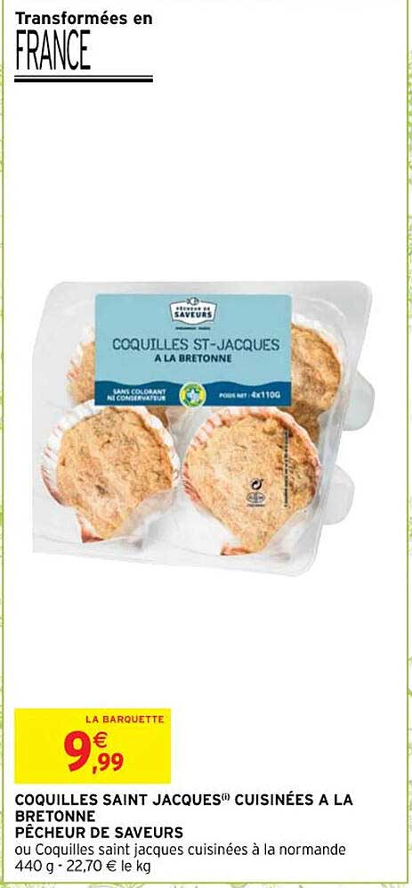 coquilles saint jacques cuisinées à la bretonne pêcheur de saveurs