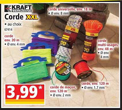 corde xxl kraft werkzeuge