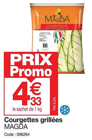 Courgettes Grillées Magda