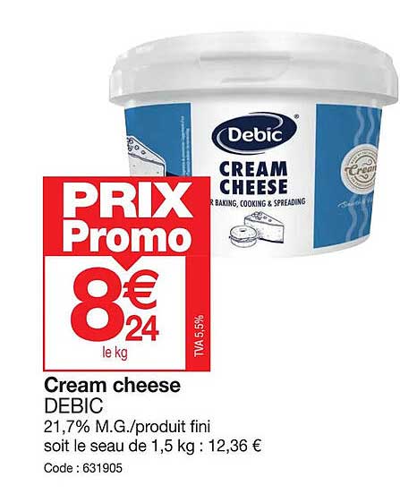 cream cheese debic