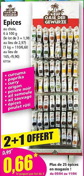 épices oase der gewürze