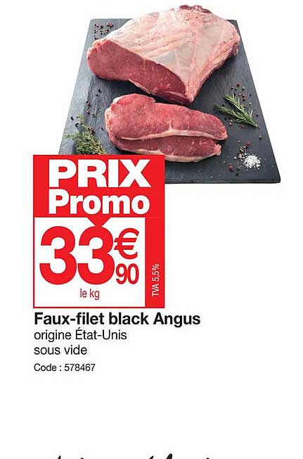 faux-filet black angus