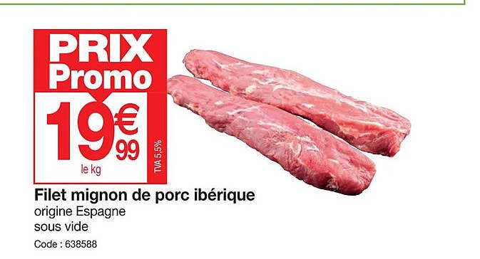 Filet Mignon De Porc Ibérique