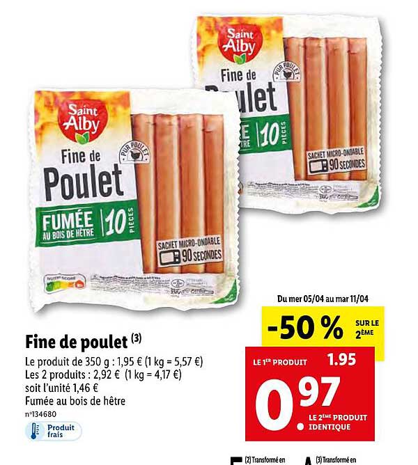 fine de poulet saint alby
