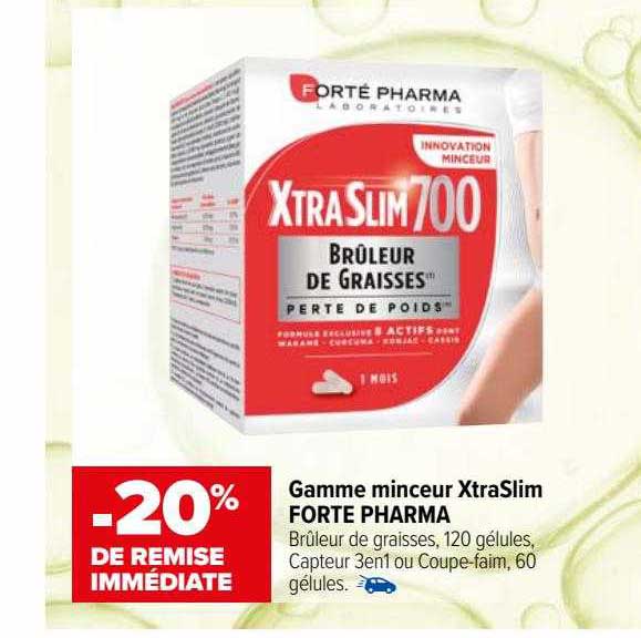 gamme minceur xtraslim forte pharma