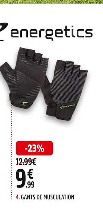Gants De Musculation Energetics