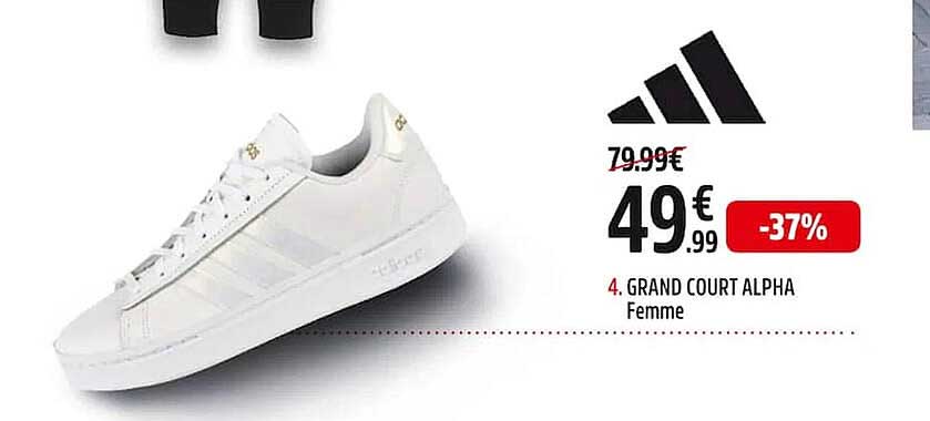 grand court alphan femme adidas