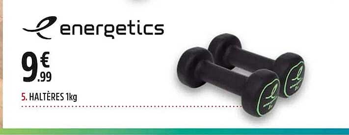 haltères 1 kg energetics