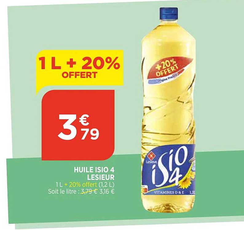 huile isio 4 lesieur
