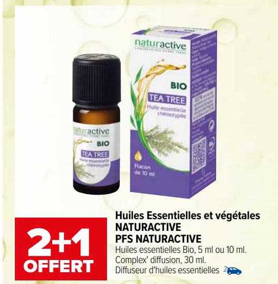 huiles essentielles et végétales naturactive pfs naturactive