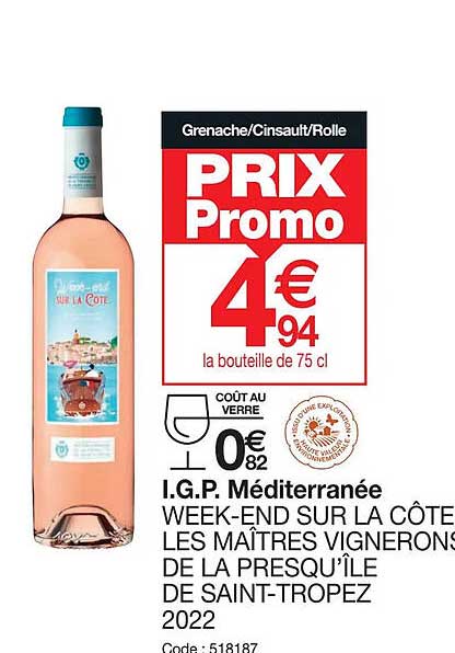 i.g.p. méditerranée week-end sur la côte les maîtres vigneron de la presqu'île de sait-tropez 2022