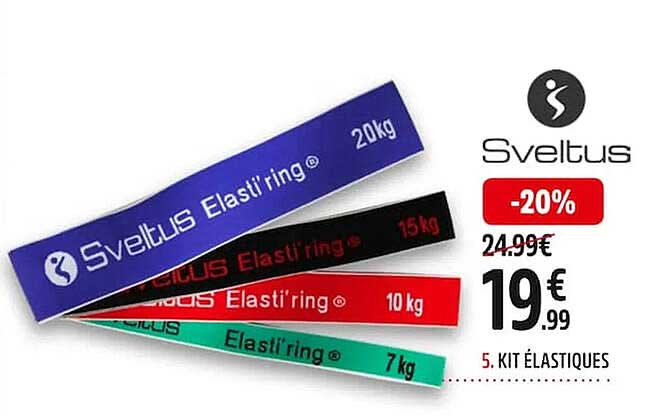 Kit élastiques Sveltus