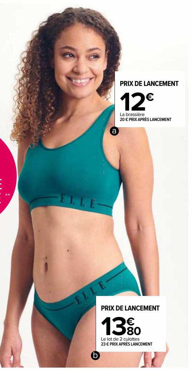 La Brassière, Le Lot De 2 Culottes