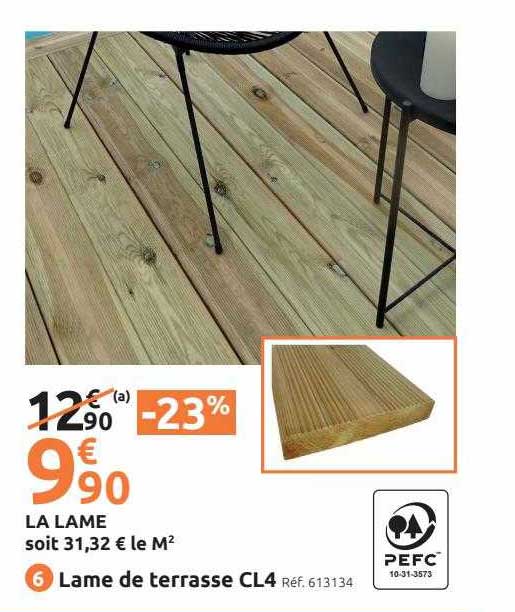 lame de terrasse cl4