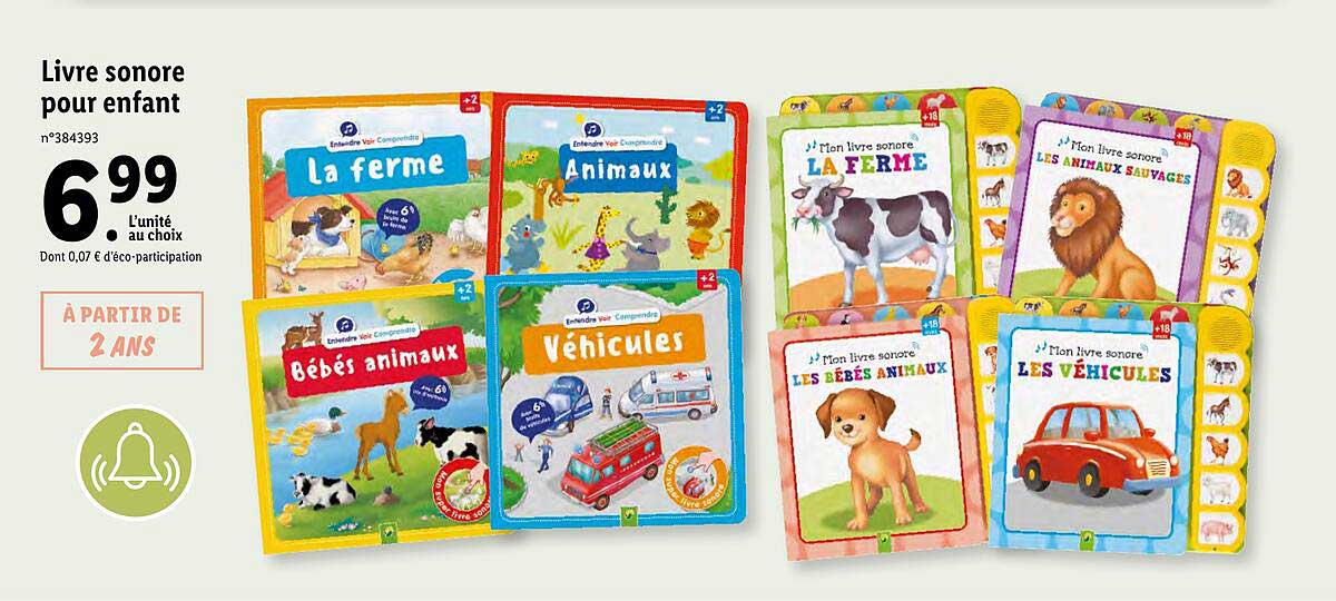 Livre Sonore Pour Enfant