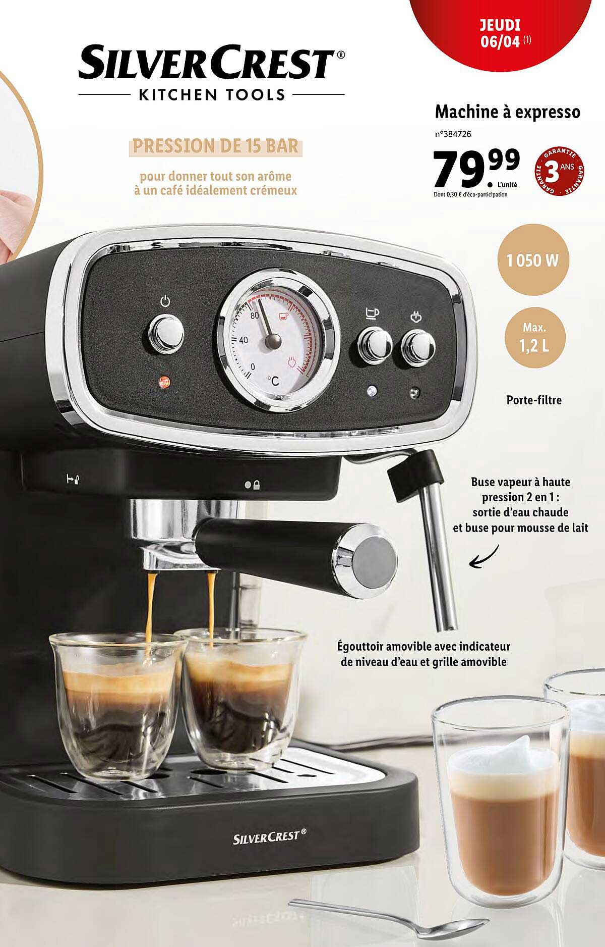 Machine à Expresso Silvercrest