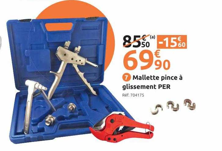 mallette pince à glissement per