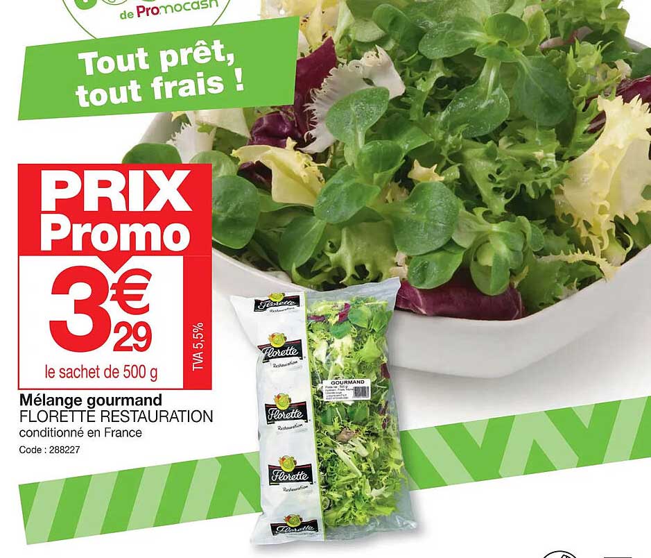 Mélange Gourmand Florette Resturation