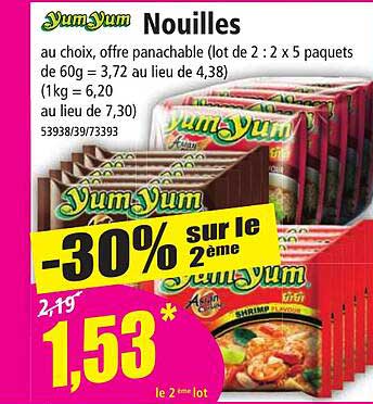 nouilles yum yum