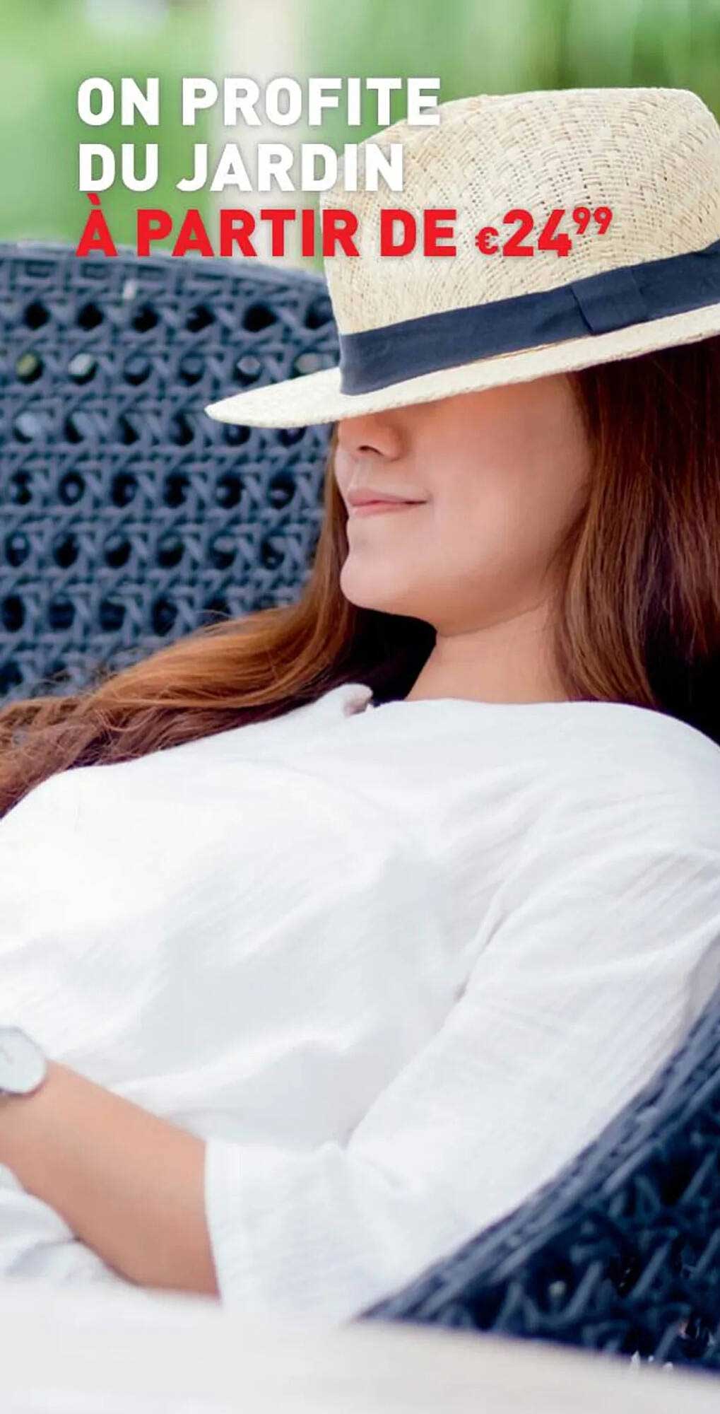 on profite du jardin