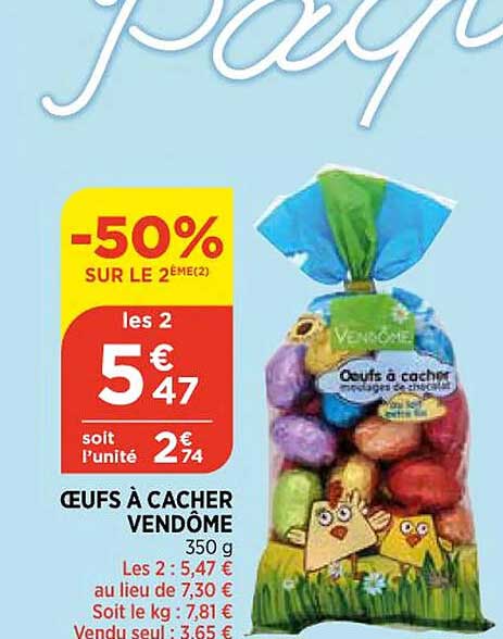 œufs à cacher vendôme