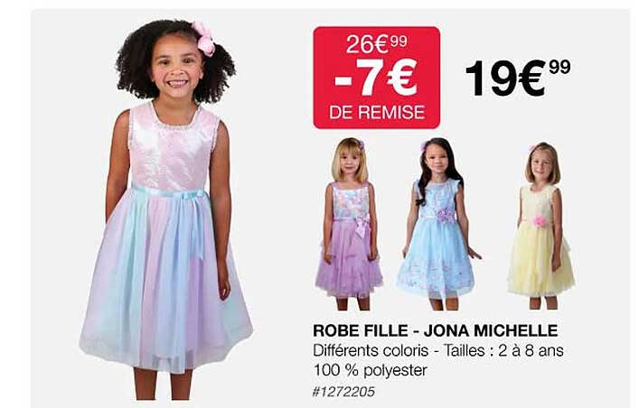 robe fille - jona michelle