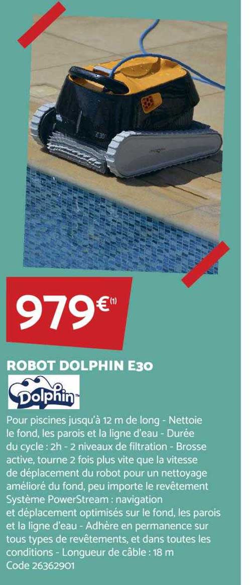 robot dolphin e30