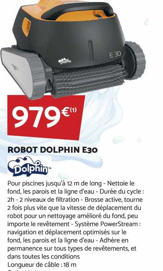 robot dolphin e30