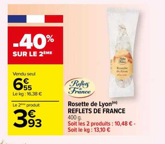 Rosette De Lyon Reflets De France