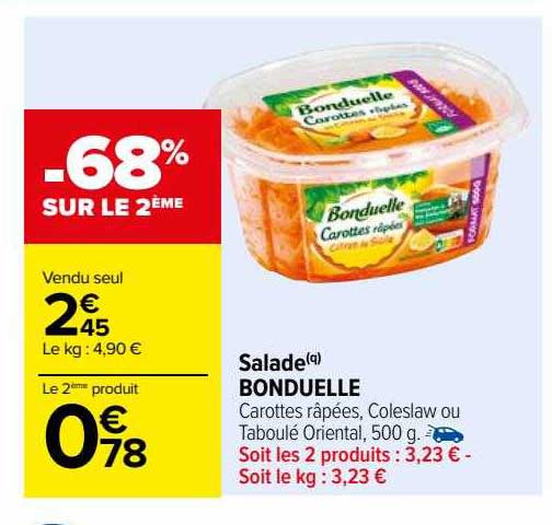 Salade Bonduelle