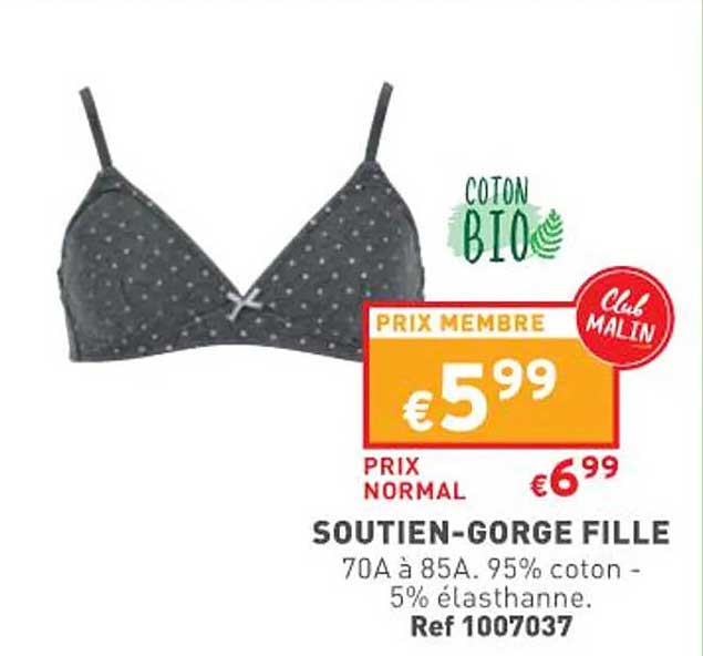 soutien-gorge fille
