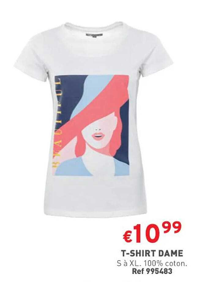 t-shirt dame