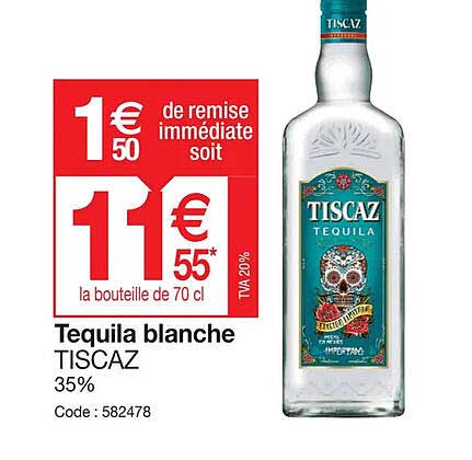 tequila blanche tiscaz