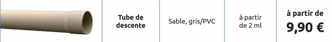 tube de descente