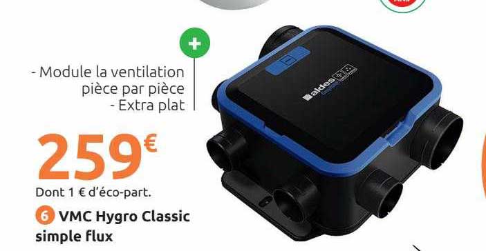 vmc hygro classic simple flux