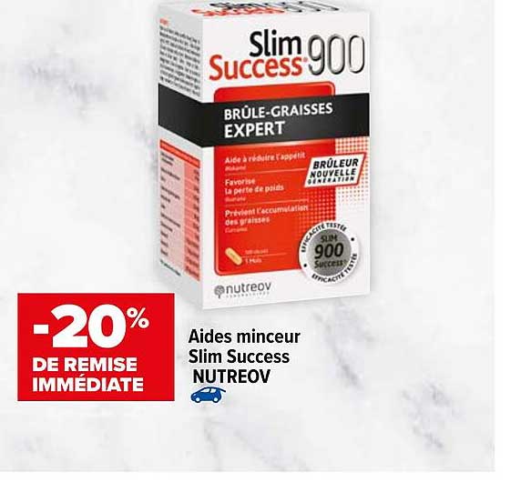 aides minceur slim sucess nutreov