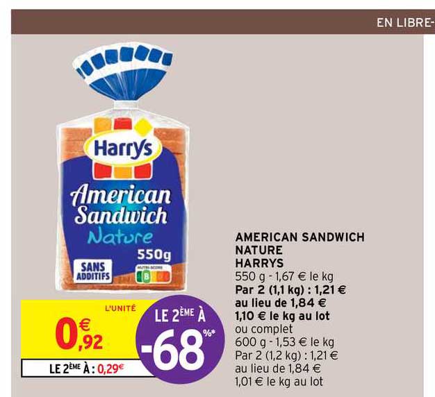 american sandwich nature harrys