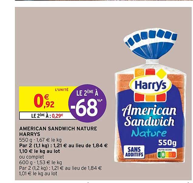 american sandwich nature harrys