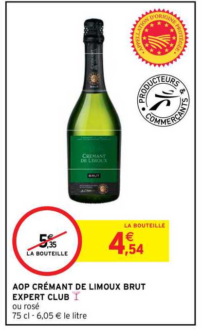Aop Crémant De Limoux Brut Expert Club