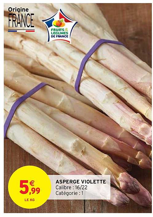 asperge violette