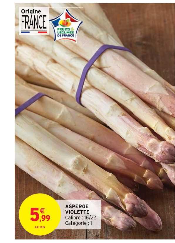 asperge violette